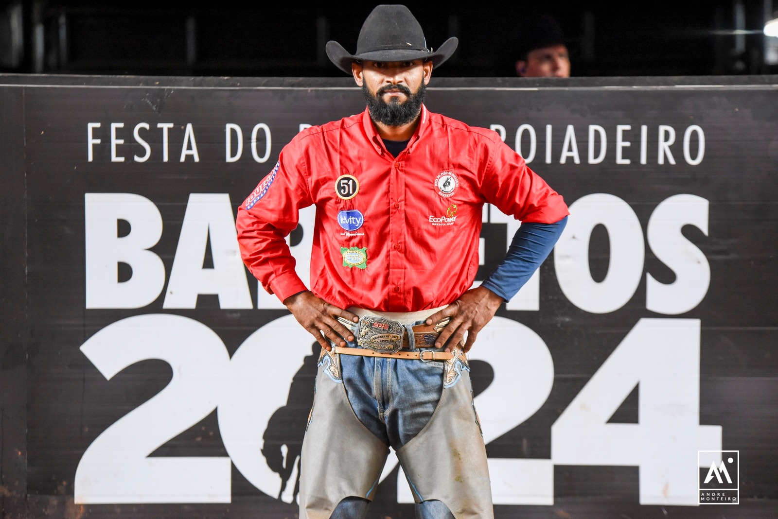 Imagem JPG, Mato-grossense de Vila Rica vence terceiro round do Barretos International Rodeo   