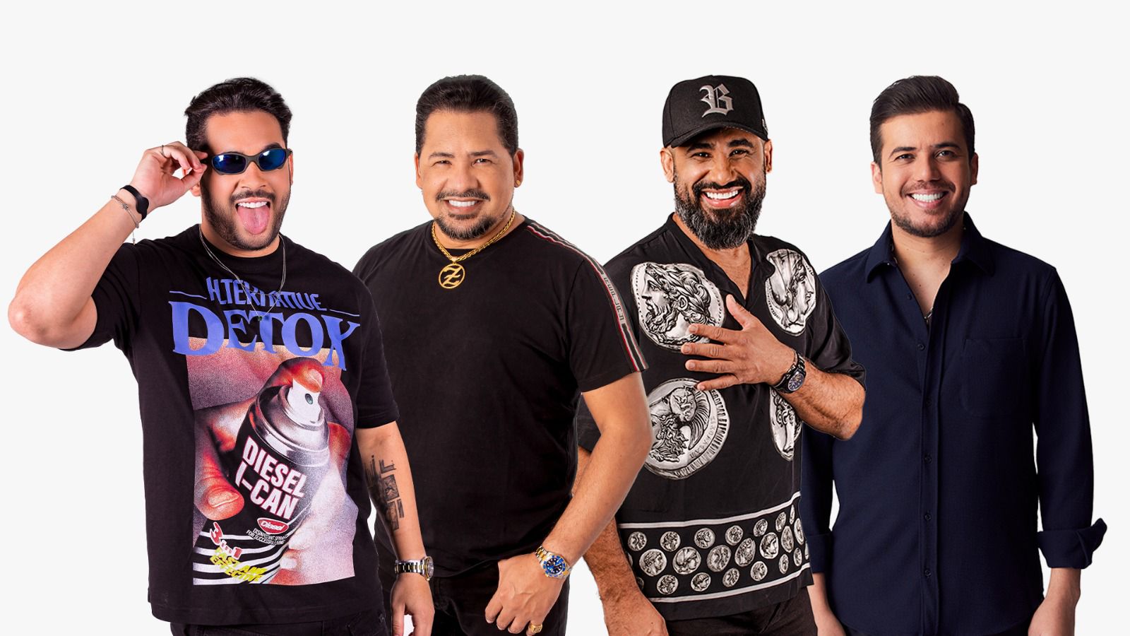 Imagem JPG, Raí Saia Rodada, Luan Estilizado, Zezo Potiguar e Henry Freitas se unem em shows exclusivos no Rio de Janeiro e São Paulo!