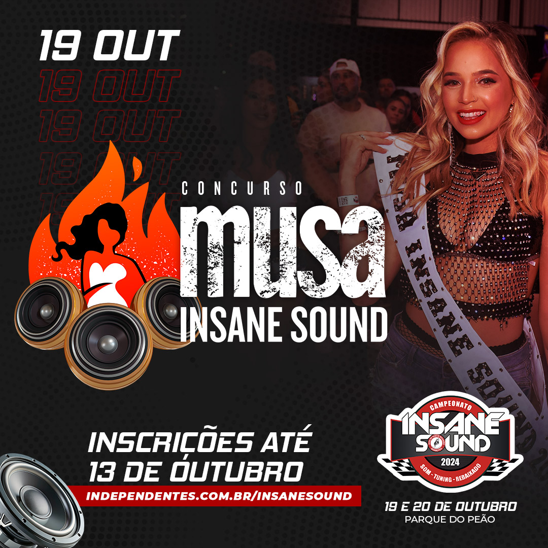 Imagem JPG, Estão abertas as inscrições para o Concurso Musa do Insane Sound Barretos 2024