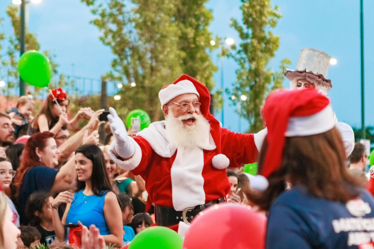 Papai Noel chega neste sábado, 16, no Iguatemi Rio Preto (foto 2023) (Divulgação)